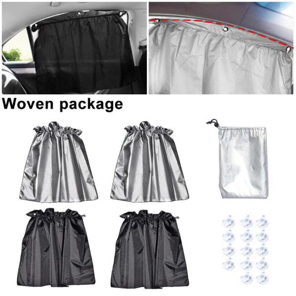car sunshade 4 pieces side window shading blinds adjustable silver-coated double-sided sunscreen suction cup fixed auto accessories
car sunshade 4 pieces side window shading blinds adjustable silver-coated double-sided sunscreen suction cup fixed auto accessories