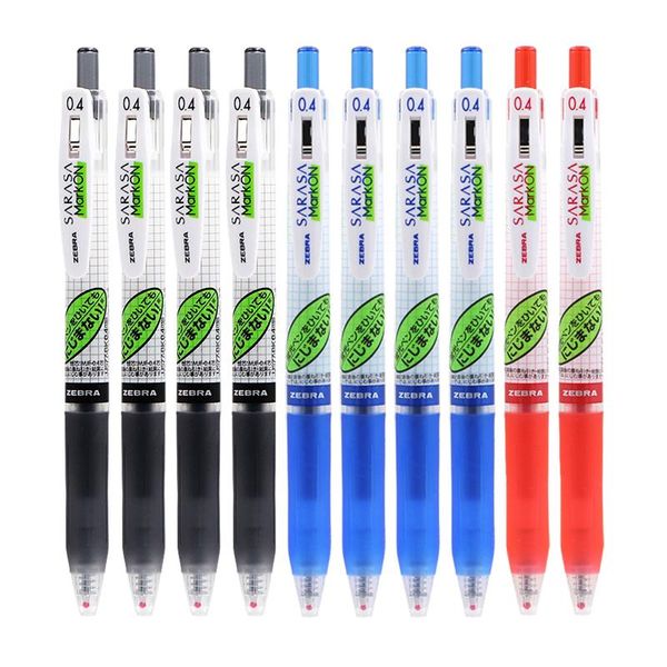 gel pens 10pcs japanese stationery zebra jjs77 quick dry colored pen 0.4/0.5mm black blue red ink business office sign
gel pens 10pcs japanese stationery zebra jjs77 quick dry colored pen 0.4/0.5mm black blue red ink business office sign