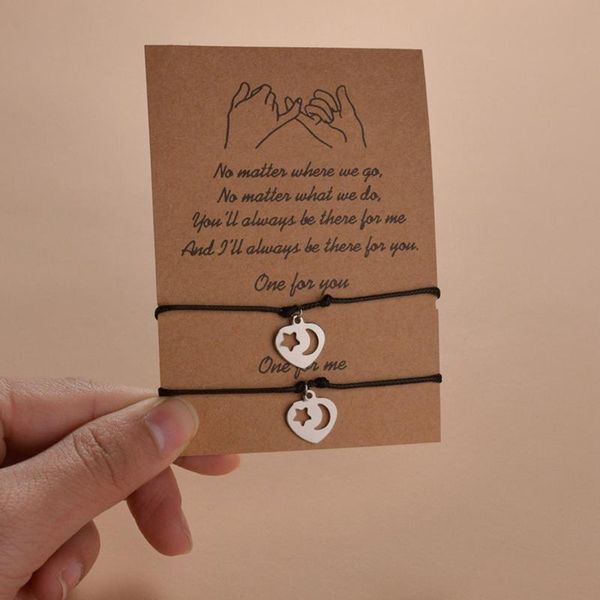 charm bracelets 2pcs/set woven paper card bracelet women adjustable lucky couple string femme fashion jewelry, Golden;silver
charm bracelets 2pcs/set woven paper card bracelet women adjustable lucky couple string femme fashion jewelry, Golden;silver