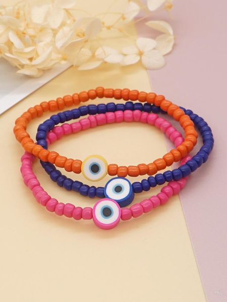 beaded, strands 2021 turkish evil eye bracelet for women beaded braclet ins trend greek charm beads bracelets lucky girl jewelry, Black
beaded, strands 2021 turkish evil eye bracelet for women beaded braclet ins trend greek charm beads bracelets lucky girl jewelry, Black