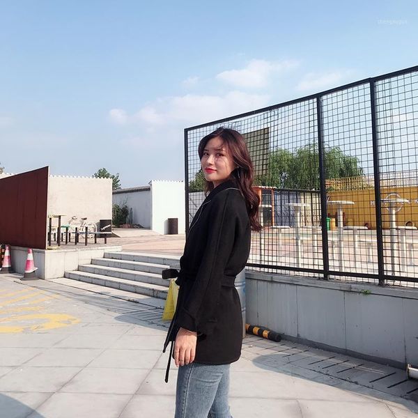 winter women hepburn high grade woolen coat female outwear double-faced cashmere lady lace up short wool vercoat p88 women's & blends, Black
winter women hepburn high grade woolen coat female outwear double-faced cashmere lady lace up short wool vercoat p88 women's & blends, Black