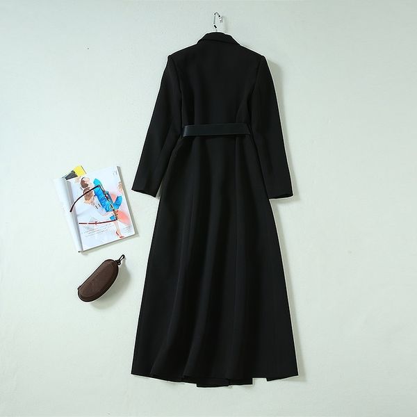 coats black long coats designer women turn-down collar golden buttons up belt patchwork split long casual overcoat female, Tan;black
coats black long coats designer women turn-down collar golden buttons up belt patchwork split long casual overcoat female, Tan;black