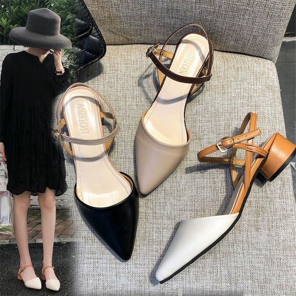 womens shoes summer new style roman sandals pointed toe with thick heels high heels wine glasses with temperament single shoes1, Black
womens shoes summer new style roman sandals pointed toe with thick heels high heels wine glasses with temperament single shoes1, Black