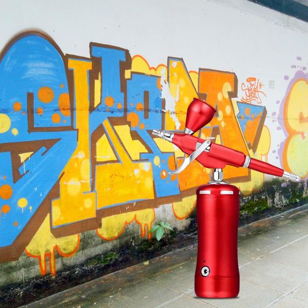 professional spray guns airbrush kit 0.3mm 7cc gravity feed dual-action with compressor auto start & srechargeable air brush for art
professional spray guns airbrush kit 0.3mm 7cc gravity feed dual-action with compressor auto start & srechargeable air brush for art