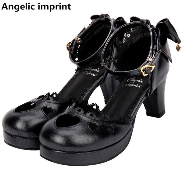 dress shoes angelic imprint woman mori girl lolita cosplay lady high thin heels pumps women princess party love hearts, Black
dress shoes angelic imprint woman mori girl lolita cosplay lady high thin heels pumps women princess party love hearts, Black