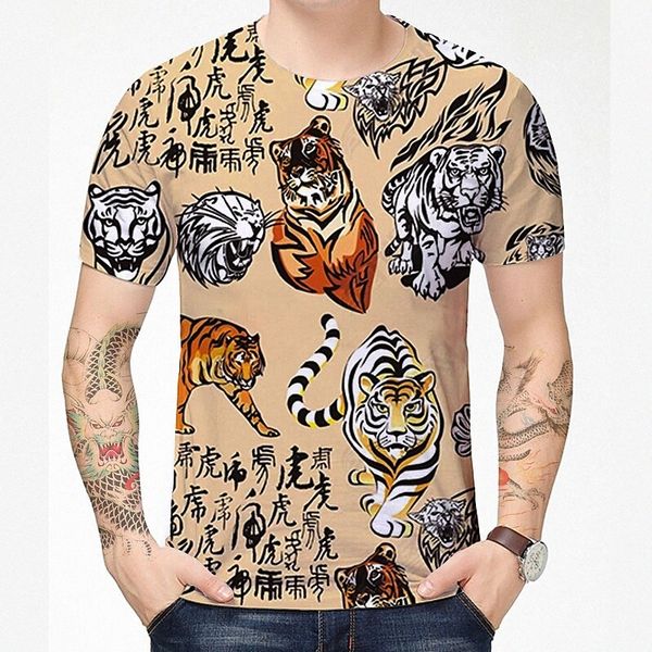 men's tee t shirt 3d print graphic prints vintage tiger plus size round neck casual holiday print short sleeve basic designer big and, White;black
men's tee t shirt 3d print graphic prints vintage tiger plus size round neck casual holiday print short sleeve basic designer big and, White;black