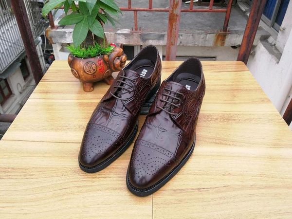 dress shoes business formal wear leather crocodile pattern wedding comfortable soft, Black
dress shoes business formal wear leather crocodile pattern wedding comfortable soft, Black
