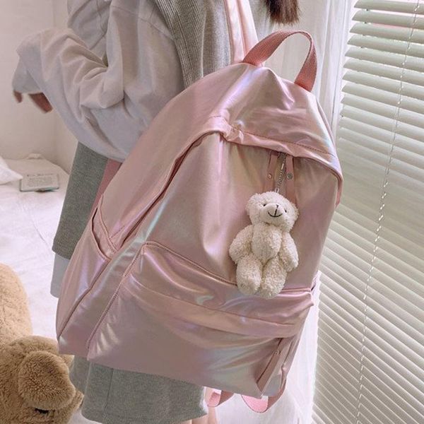 backpack taoxiaolu fashion women kawaii mochila waterproof solid bright school bag for girls college bookbag travel rucksack
backpack taoxiaolu fashion women kawaii mochila waterproof solid bright school bag for girls college bookbag travel rucksack