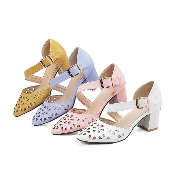 big size 30-50 2021 summer fashion women cover heel hollow sandals 4 colors, Black
big size 30-50 2021 summer fashion women cover heel hollow sandals 4 colors, Black