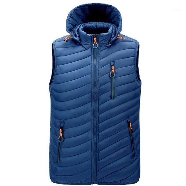 men's vests gilet with pockets removable hat for men winter puffer casual male sleeveless hoodie military bodywarmer heren homme, Black;white
men's vests gilet with pockets removable hat for men winter puffer casual male sleeveless hoodie military bodywarmer heren homme, Black;white