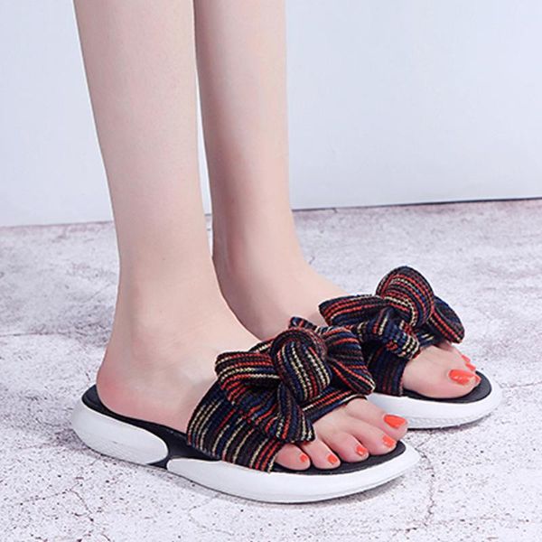 slippers 2021 summer sponge shoes fashion slides women sandals lovely bow beach casual flip flops platform slipper, Black
slippers 2021 summer sponge shoes fashion slides women sandals lovely bow beach casual flip flops platform slipper, Black