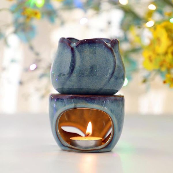 1pcs tulip type ceramic aroma diffuser large capacity essential oil stove furnace candle decoration fragrance lamps
1pcs tulip type ceramic aroma diffuser large capacity essential oil stove furnace candle decoration fragrance lamps