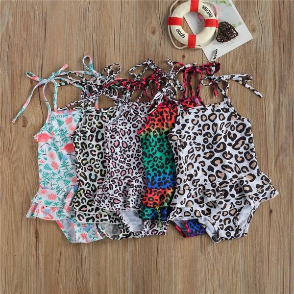 one-pieces 2-7y toddler girls ruffle leopard print bandage swimwear one-piece kids holiday swimsuit swim beachwear suit for children, Black
one-pieces 2-7y toddler girls ruffle leopard print bandage swimwear one-piece kids holiday swimsuit swim beachwear suit for children, Black