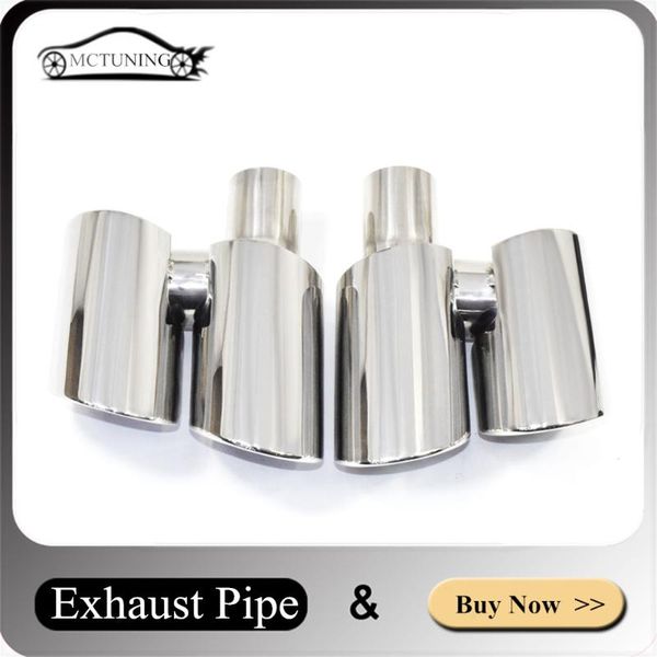 motorcycle exhaust system 1 pair car back for panamera 2009-2013 pipe accessories muffler tip stainless steel tailpipe end
motorcycle exhaust system 1 pair car back for panamera 2009-2013 pipe accessories muffler tip stainless steel tailpipe end
