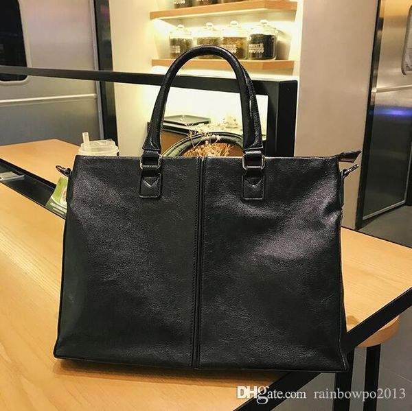 factory wholesale men bag simple sewing casual handbag portable large capacity business briefcases soft leather shoulder bags computer handb
factory wholesale men bag simple sewing casual handbag portable large capacity business briefcases soft leather shoulder bags computer handb