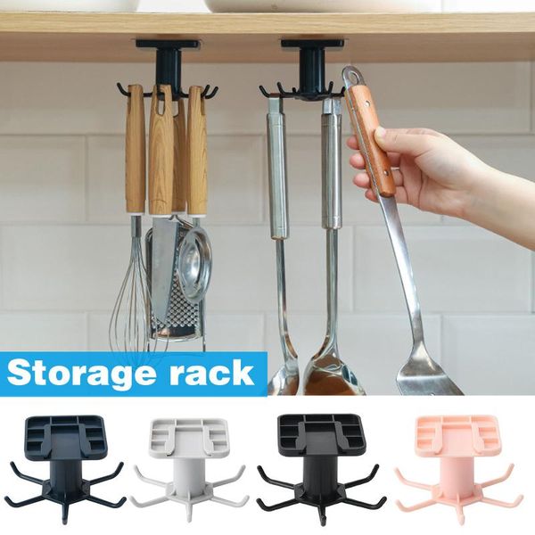punch organizer 360 degree rotatable spoon rack kitchen supplies holder with 6 hooks d1 storage & organization
punch organizer 360 degree rotatable spoon rack kitchen supplies holder with 6 hooks d1 storage & organization