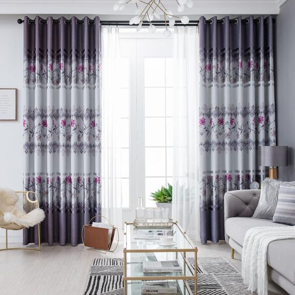 curtain & drapes pastoral purple floral print simplicity window curtains for living room kitchen bedroom home decor cortinas
curtain & drapes pastoral purple floral print simplicity window curtains for living room kitchen bedroom home decor cortinas