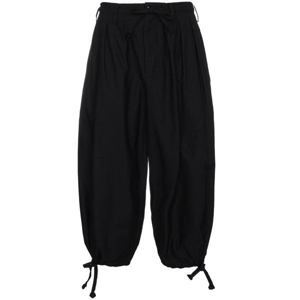 27-44 men's original fashion asymmetry loose crotch cotton and linen eight cropped trousers plus size costumes pants, Black
27-44 men's original fashion asymmetry loose crotch cotton and linen eight cropped trousers plus size costumes pants, Black