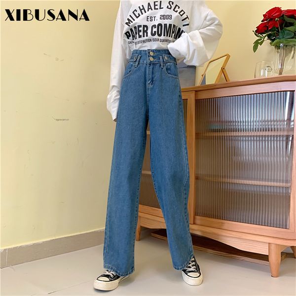 women wide leg jeans trousers spring autumn solid high waist loose vintage straght demin long pant female plus size 4xl 210423, Blue
women wide leg jeans trousers spring autumn solid high waist loose vintage straght demin long pant female plus size 4xl 210423, Blue