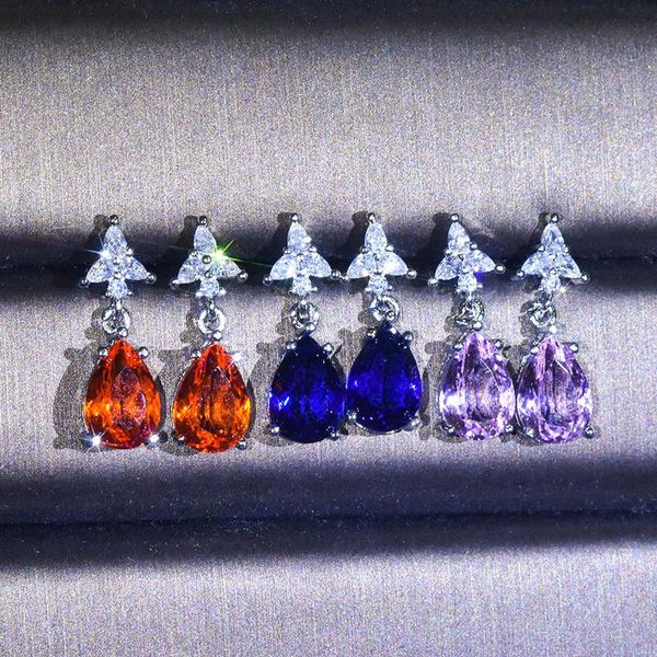 dangle & chandelier luxury water drop fenda color zircon earrings s925 silvery fashion unusual jewelry for women engagement party birthday g, Silver
dangle & chandelier luxury water drop fenda color zircon earrings s925 silvery fashion unusual jewelry for women engagement party birthday g, Silver