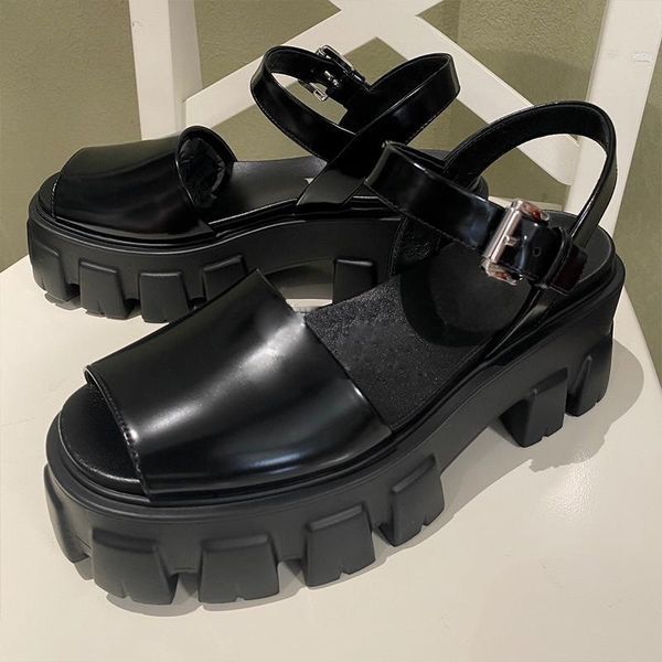 sandals meotina women shoes genuine leather platform high heel square toe buckle chunky cow lady footwear summer, Black
sandals meotina women shoes genuine leather platform high heel square toe buckle chunky cow lady footwear summer, Black
