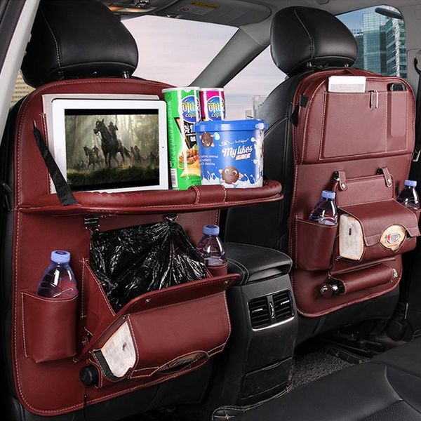 car organizer seat back storage bag travel holder with trash goods pu leather in auto protector accessoires
car organizer seat back storage bag travel holder with trash goods pu leather in auto protector accessoires