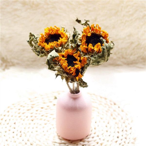 decorative flowers & wreaths 1pcs sunflower bouquet wholesale home ceilings living room decoration gedroogde bloemen display shooting props
decorative flowers & wreaths 1pcs sunflower bouquet wholesale home ceilings living room decoration gedroogde bloemen display shooting props