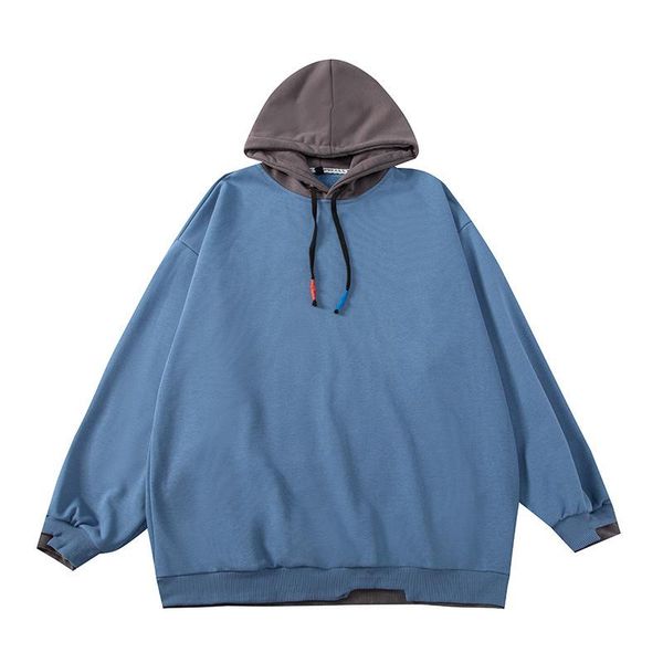 men's hoodies & sweatshirts hooded sweater men's spring and autumn 2021 loose korean casual long-sleeved jacket japanese fake two-p, Black
men's hoodies & sweatshirts hooded sweater men's spring and autumn 2021 loose korean casual long-sleeved jacket japanese fake two-p, Black