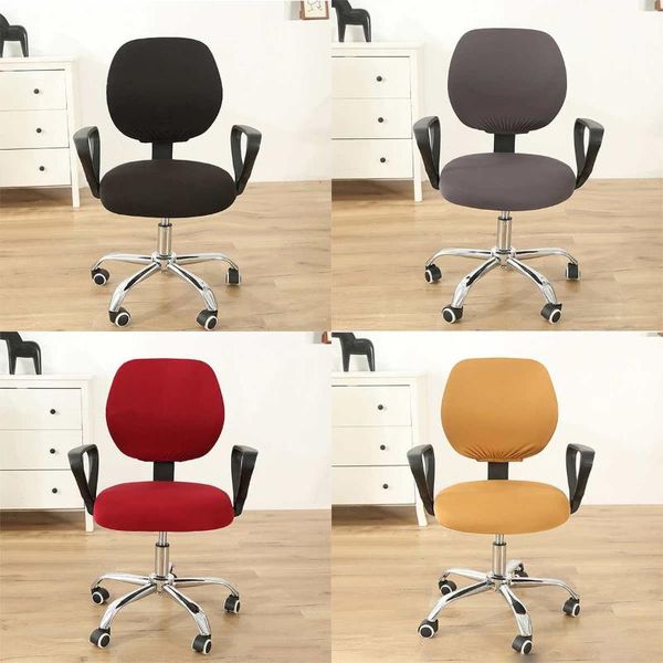 chair covers 2-piece split office elastic stretch computer universal solid color seat cover dustcover
chair covers 2-piece split office elastic stretch computer universal solid color seat cover dustcover