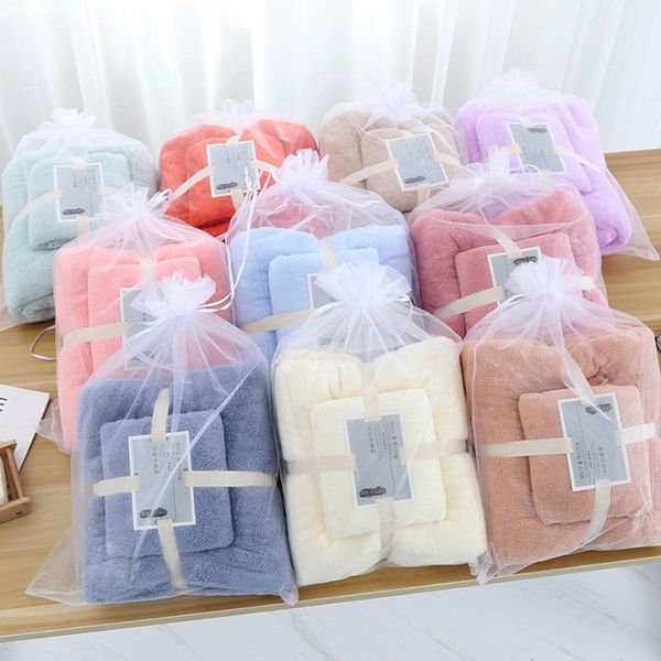 towel 70x140cm 35x75cm 2pcs set coral fleece absorbent hair swimming bath soft + face towels
towel 70x140cm 35x75cm 2pcs set coral fleece absorbent hair swimming bath soft + face towels