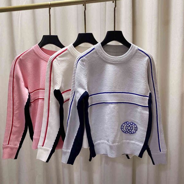 21ss designer clothes women wool knit sweater shirt super elastic cc brand logo crochet mujer sweaters round neck pullover coat winter, White;black
21ss designer clothes women wool knit sweater shirt super elastic cc brand logo crochet mujer sweaters round neck pullover coat winter, White;black