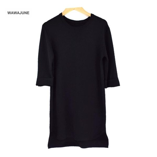 women's sweaters #315 pure black long o-neck knitted sweater pullovers women winter autumn female fashion knitwear, White;black
women's sweaters #315 pure black long o-neck knitted sweater pullovers women winter autumn female fashion knitwear, White;black