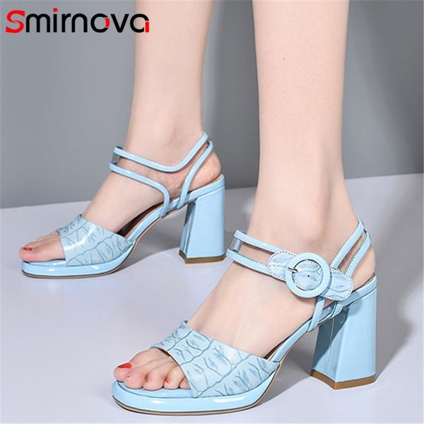 smirnova 2021 genuine leather shoes women sandals buckle fashion summer high heel party ladies, Black
smirnova 2021 genuine leather shoes women sandals buckle fashion summer high heel party ladies, Black