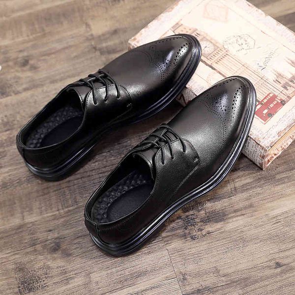 autumn block men's sho trendy korean version pointed casual british elevated busins drs leather men, Black
autumn block men's sho trendy korean version pointed casual british elevated busins drs leather men, Black