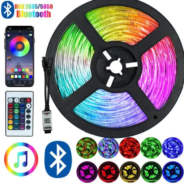 strips led light luces rgb 2835 no waterproof flexible lamp tape ribbon with diode fita for christmas ir 10m lights
strips led light luces rgb 2835 no waterproof flexible lamp tape ribbon with diode fita for christmas ir 10m lights