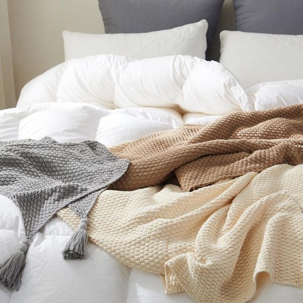 blankets nordic style knitted tassel sofa blanket solid color cotton pineapple pattern three-dimensional leisure four seasons
blankets nordic style knitted tassel sofa blanket solid color cotton pineapple pattern three-dimensional leisure four seasons