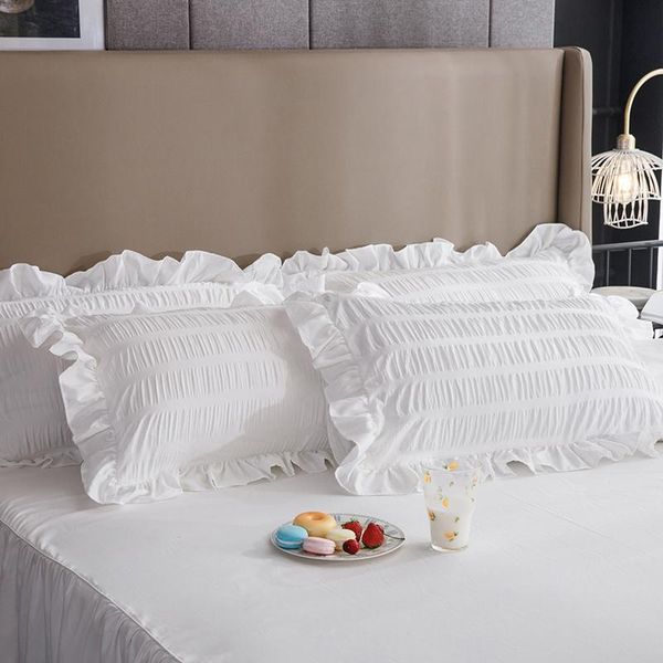 pillow case style princess white bedding article cover ruffle cushion sleep pillowcase #/
pillow case style princess white bedding article cover ruffle cushion sleep pillowcase #/