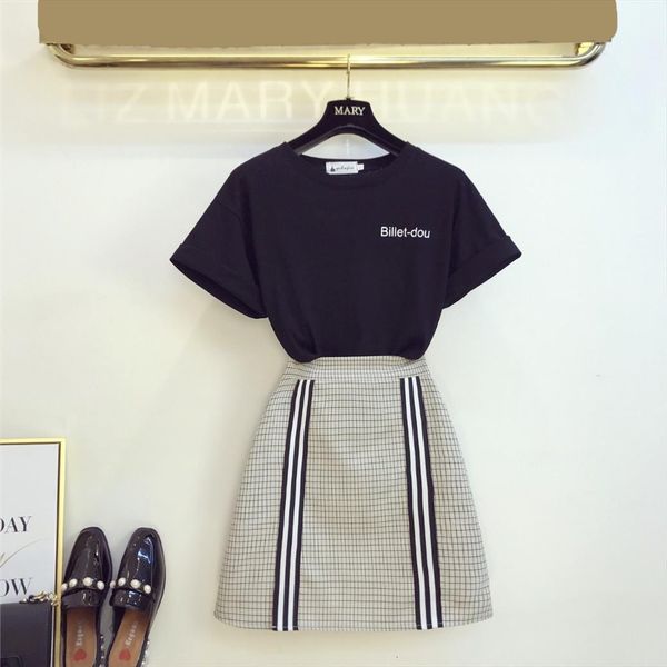 summer fashion sets short women tracksuits sleeves letter print t shirt slim skirt two pieces set female suits a1026, Gray
summer fashion sets short women tracksuits sleeves letter print t shirt slim skirt two pieces set female suits a1026, Gray