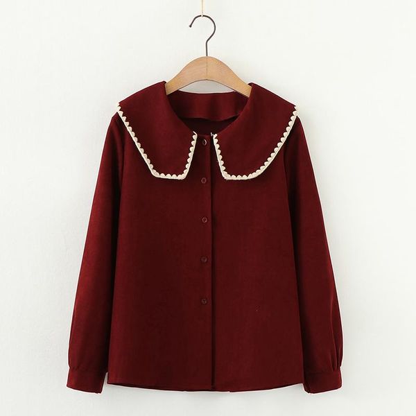 women's blouses & shirts spring female loose cotton long sleeve lace patchwork turn-down collar single-breasted office lady elegant for, White
women's blouses & shirts spring female loose cotton long sleeve lace patchwork turn-down collar single-breasted office lady elegant for, White