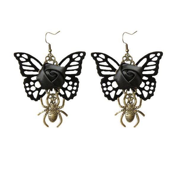 dangle & chandelier 1pair spider butterfly flower earrings halloween ear pendants for women black, Silver
dangle & chandelier 1pair spider butterfly flower earrings halloween ear pendants for women black, Silver