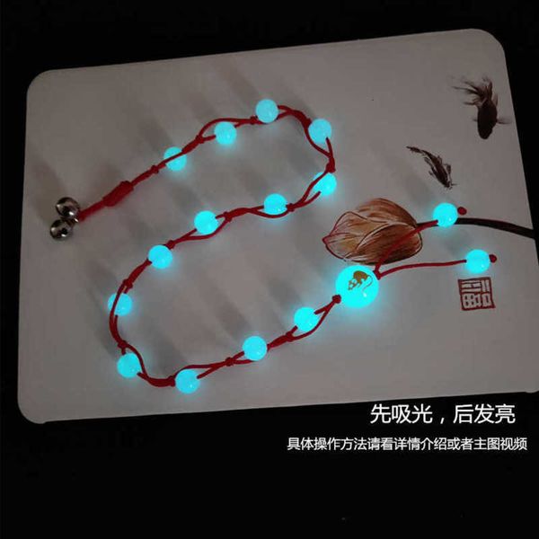 fashion luminous stone red rope 12 zodiac wind bell anklet live broadcast benmingnian bracelet, Red;blue
fashion luminous stone red rope 12 zodiac wind bell anklet live broadcast benmingnian bracelet, Red;blue