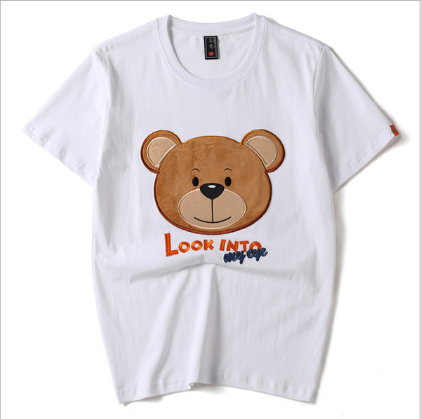 men's t-shirts 2021 chinese style embroidery t-shirt pure cotton half-sleeved trend couple loose short-sleeved men 26, White;black
men's t-shirts 2021 chinese style embroidery t-shirt pure cotton half-sleeved trend couple loose short-sleeved men 26, White;black