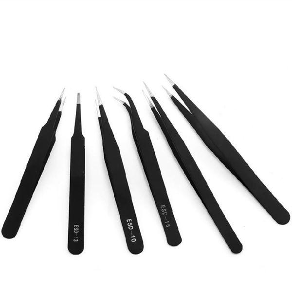 professional hand tool sets 6pcs/set anti-static tweezers anatomical anti magnetic elctronic part repair set handmade kits
professional hand tool sets 6pcs/set anti-static tweezers anatomical anti magnetic elctronic part repair set handmade kits