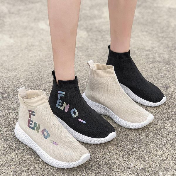 boots women ankle 2021 autumn knittings elastic sock short slip on woman stretch casual shoes 8h34, Black
boots women ankle 2021 autumn knittings elastic sock short slip on woman stretch casual shoes 8h34, Black