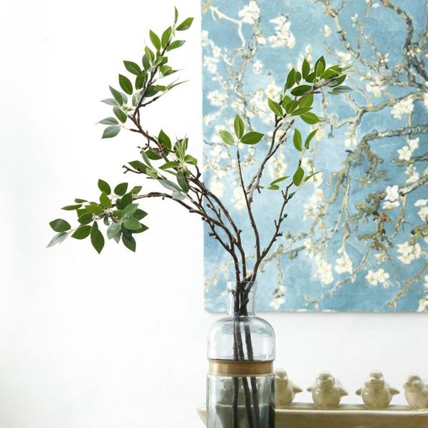decorative flowers & wreaths green artificial leaves latex eucalyptus leaf plants fake for home shop garden party decor 37cm
decorative flowers & wreaths green artificial leaves latex eucalyptus leaf plants fake for home shop garden party decor 37cm