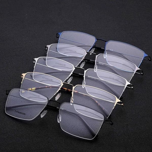 fashion sunglasses frames men ultra light titanium half rim prescription myopia eyeglasses optical goggle glassses eyewear, Black
fashion sunglasses frames men ultra light titanium half rim prescription myopia eyeglasses optical goggle glassses eyewear, Black