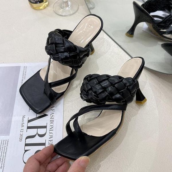 slippers 2021 summer pu women classics fashion peep toe solid retro ladies shoes indoor ytmtloy house wave flip flop, Black
slippers 2021 summer pu women classics fashion peep toe solid retro ladies shoes indoor ytmtloy house wave flip flop, Black
