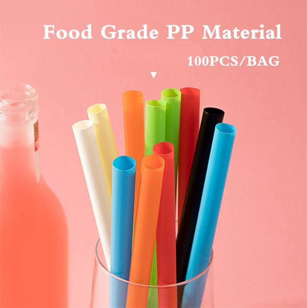 drinking straws 100pcs 7" big milkshake bubble boba milk tea plastic thick smoothie cold drinkware bar accessories
drinking straws 100pcs 7" big milkshake bubble boba milk tea plastic thick smoothie cold drinkware bar accessories