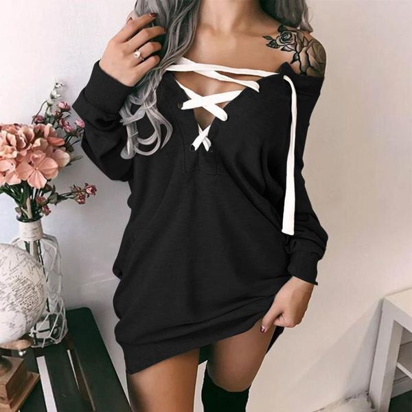 casual dresses fashion oversized women's autumn dress solid color prints strappy long sleeves sweater off-shoulder hollow out, Black;gray
casual dresses fashion oversized women's autumn dress solid color prints strappy long sleeves sweater off-shoulder hollow out, Black;gray