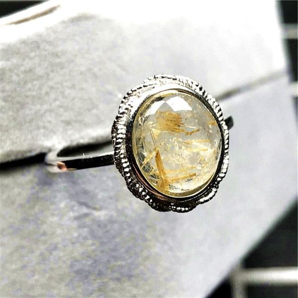 cluster rings 11x10mm natural gold rutilated quartz ring for woman lady man crystal oval beads silver gemstone adjustable jewelry, Golden;silver
cluster rings 11x10mm natural gold rutilated quartz ring for woman lady man crystal oval beads silver gemstone adjustable jewelry, Golden;silver